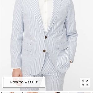 Men’s J.Crew suit